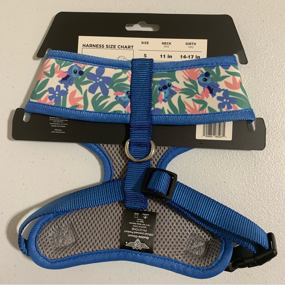Disney Lilo & Stitch Pet Harness-Size M New - Picture 2 of 7